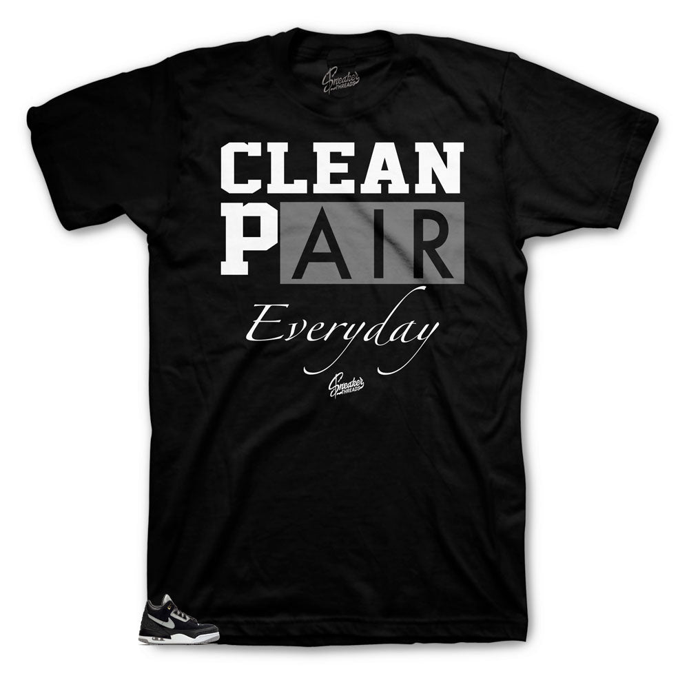 Retro 3 Tinker Black Cement Everyday Shirt