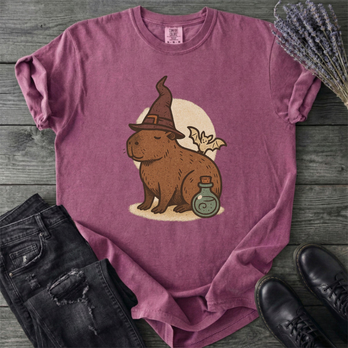 Witchy Capybara T-Shirt