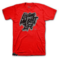 Retro 4 Bred Livin Life Shirt
