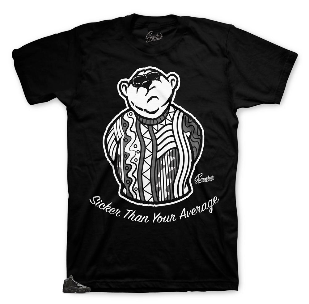 Retro 13 Cap & Gown Big Bear Shirt