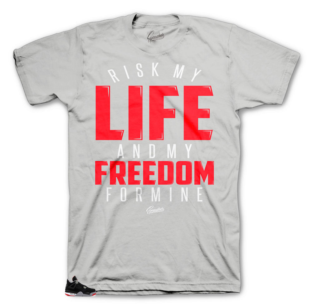Retro 4 Bred My Life Shirt