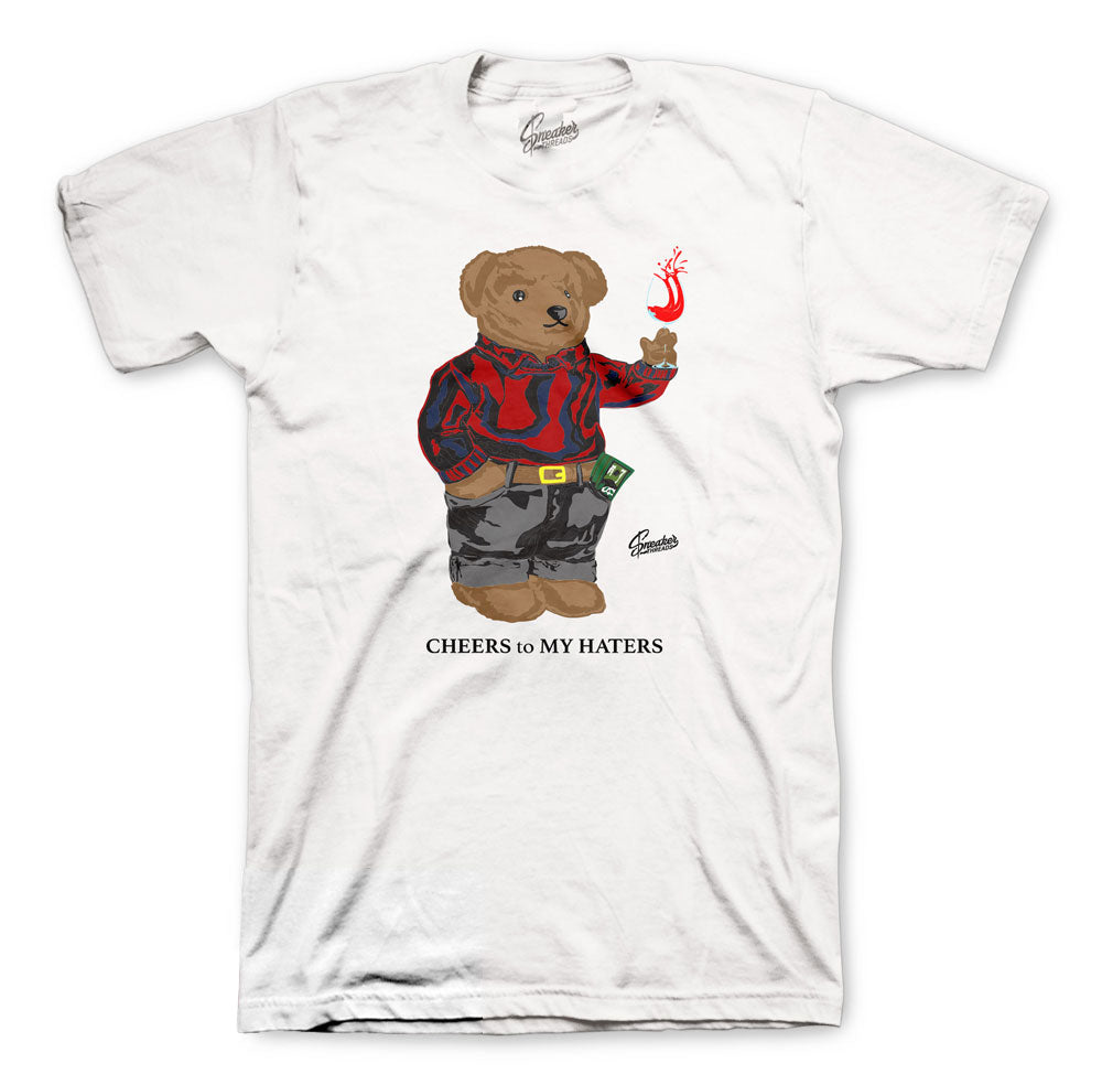 Retro 4 FIBA Cheers Bear Shirt