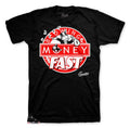 Retro 4 Bred Blowing Money Fast Shirt