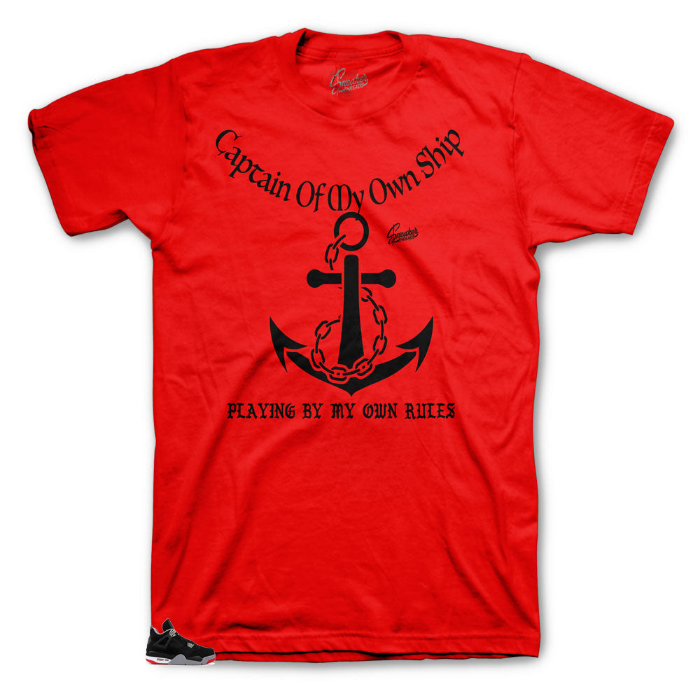 Retro 4 Bred My Rules Shirt
