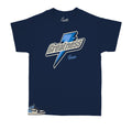 Kids - Retro 1 Uni Blue Obsidian Greatness Shirt