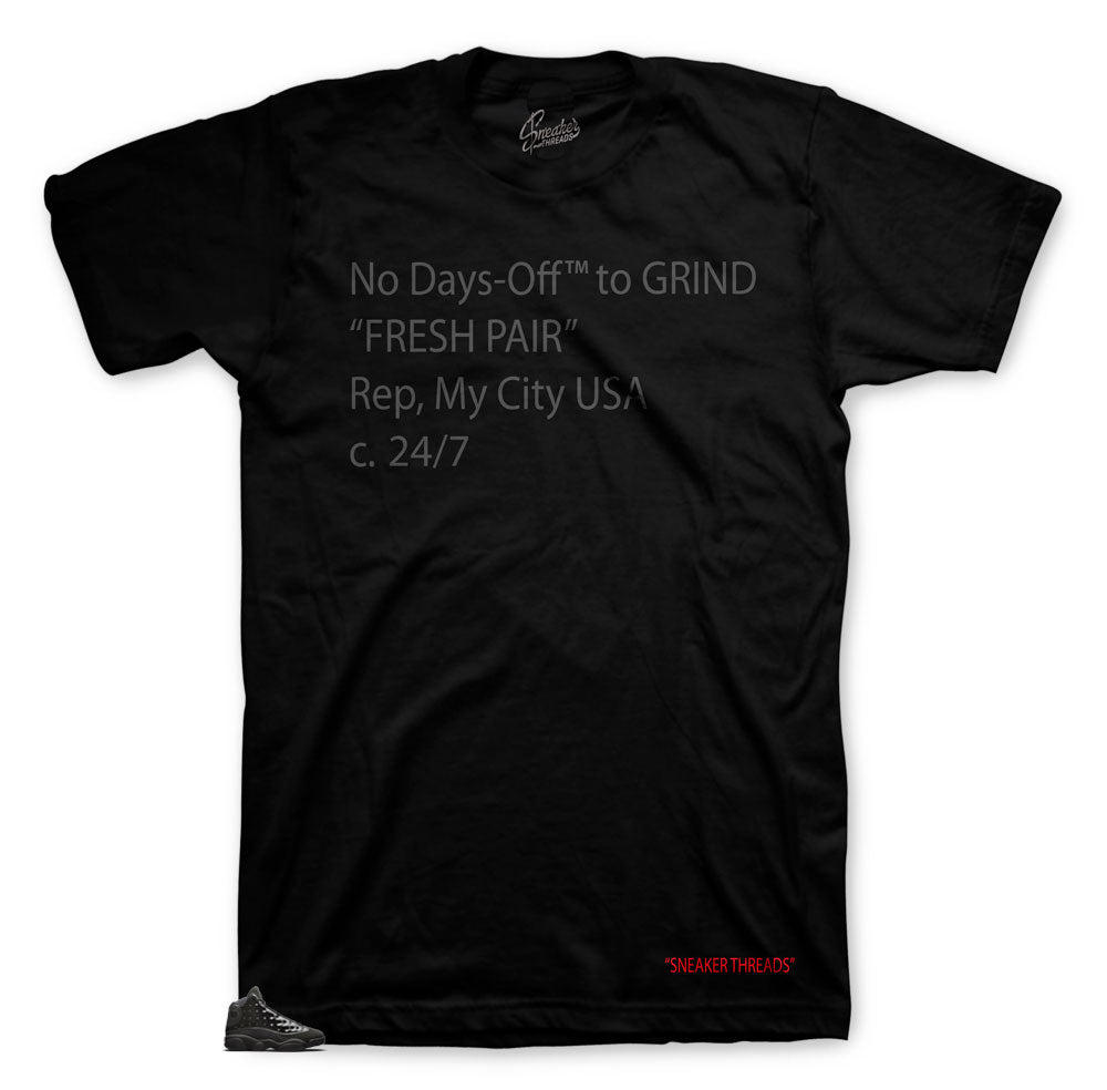 Retro 13 Cap & Gown Days-Off Shirt