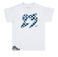Kids - Retro 1 Uni Blue Obsidian Toro Checkered Shirt