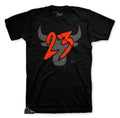 Retro 13 Cap & Gown Toro Shirt