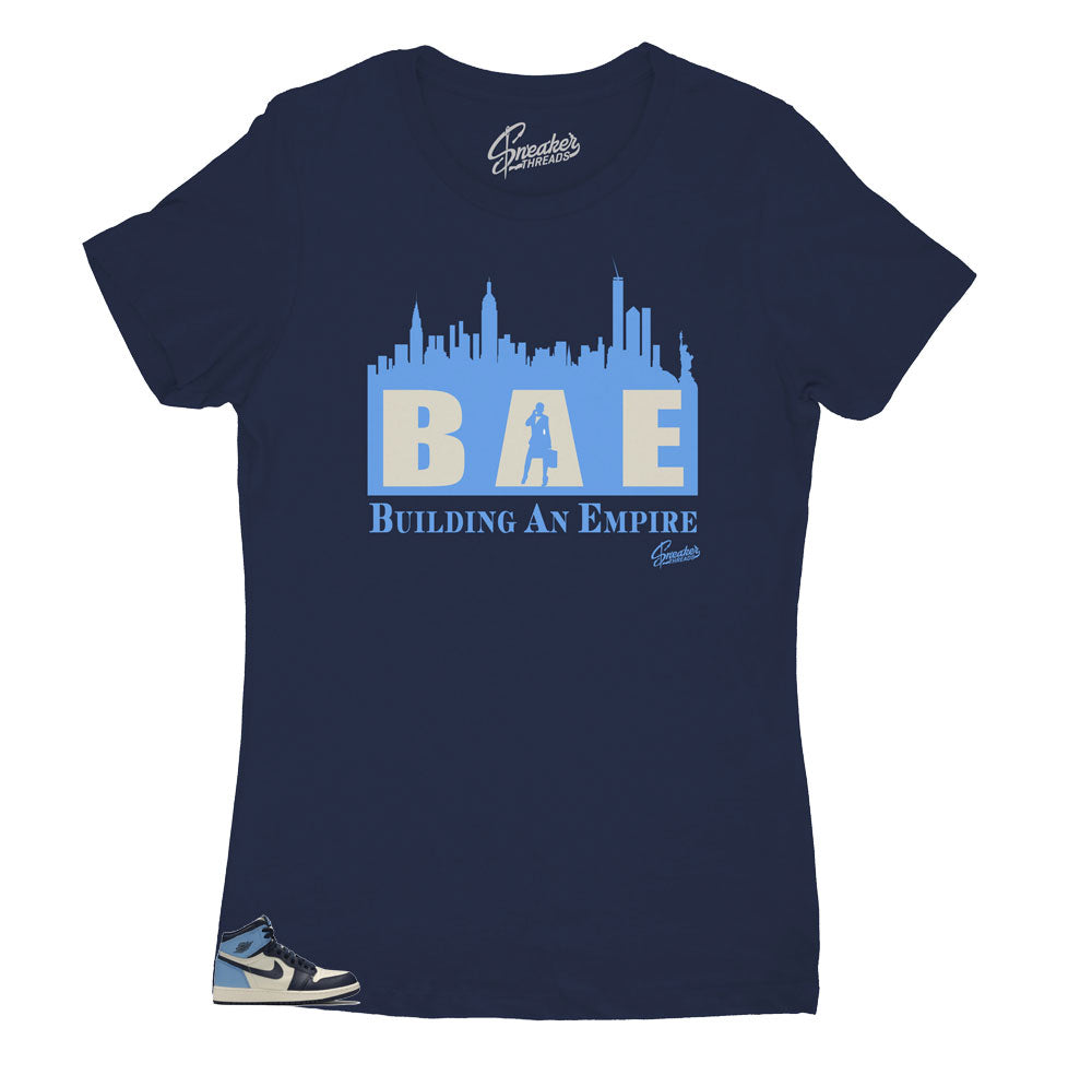Womens - Uni Blue 1 Obsidian Bae Shirt