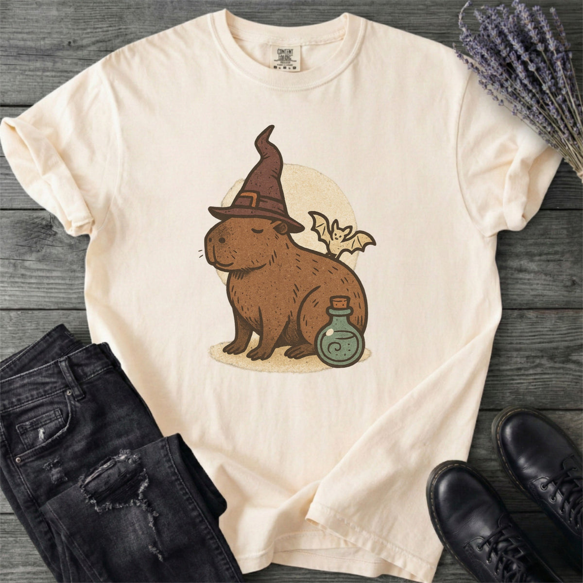 Witchy Capybara T-Shirt
