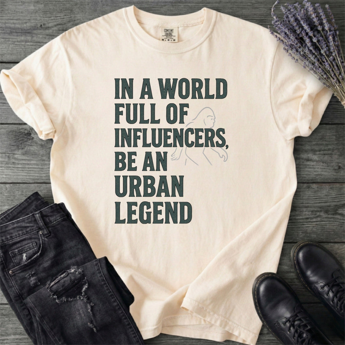 In a World Full of Influencers Be an Urban Legend Bigfoot product image 5