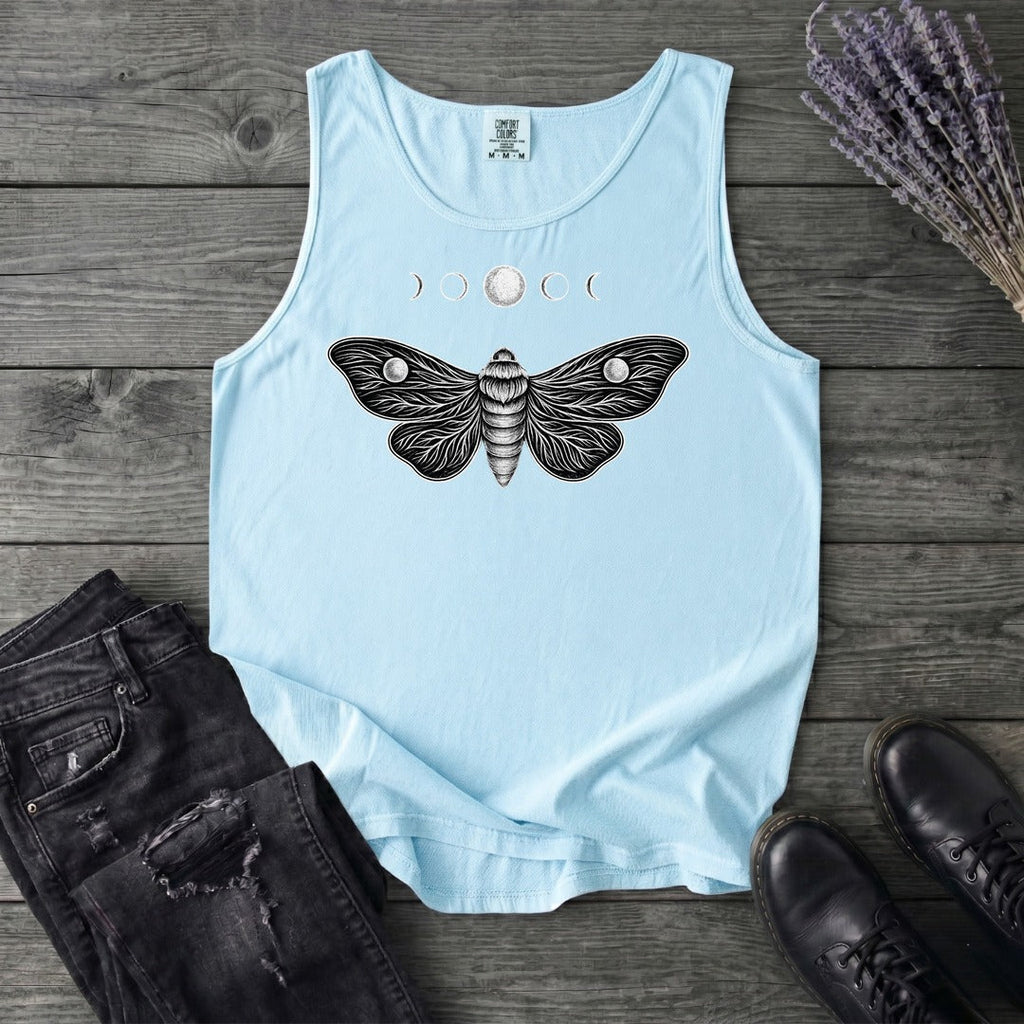 Moth Moon Tank Top