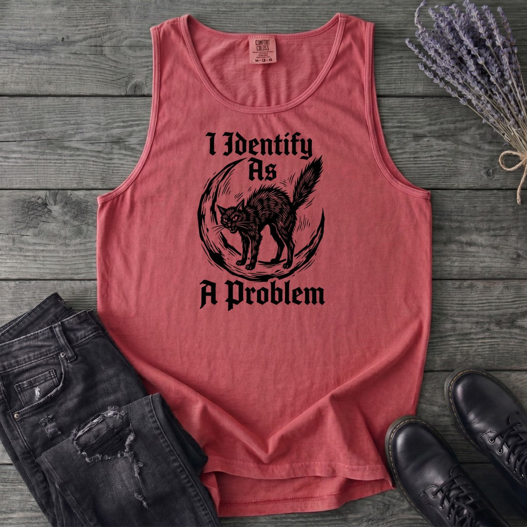 I Identify As A Problem Tank Top