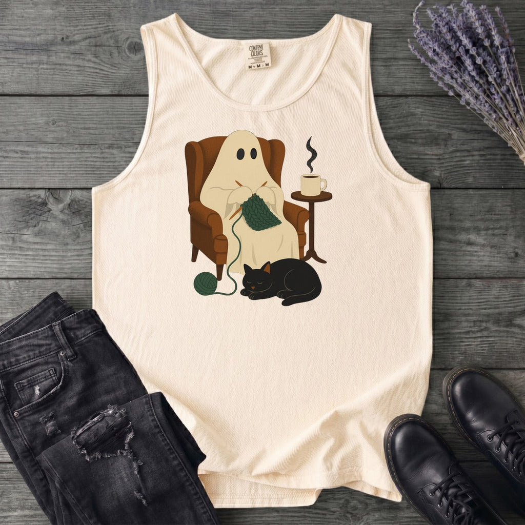Knitting Ghost Tank Top