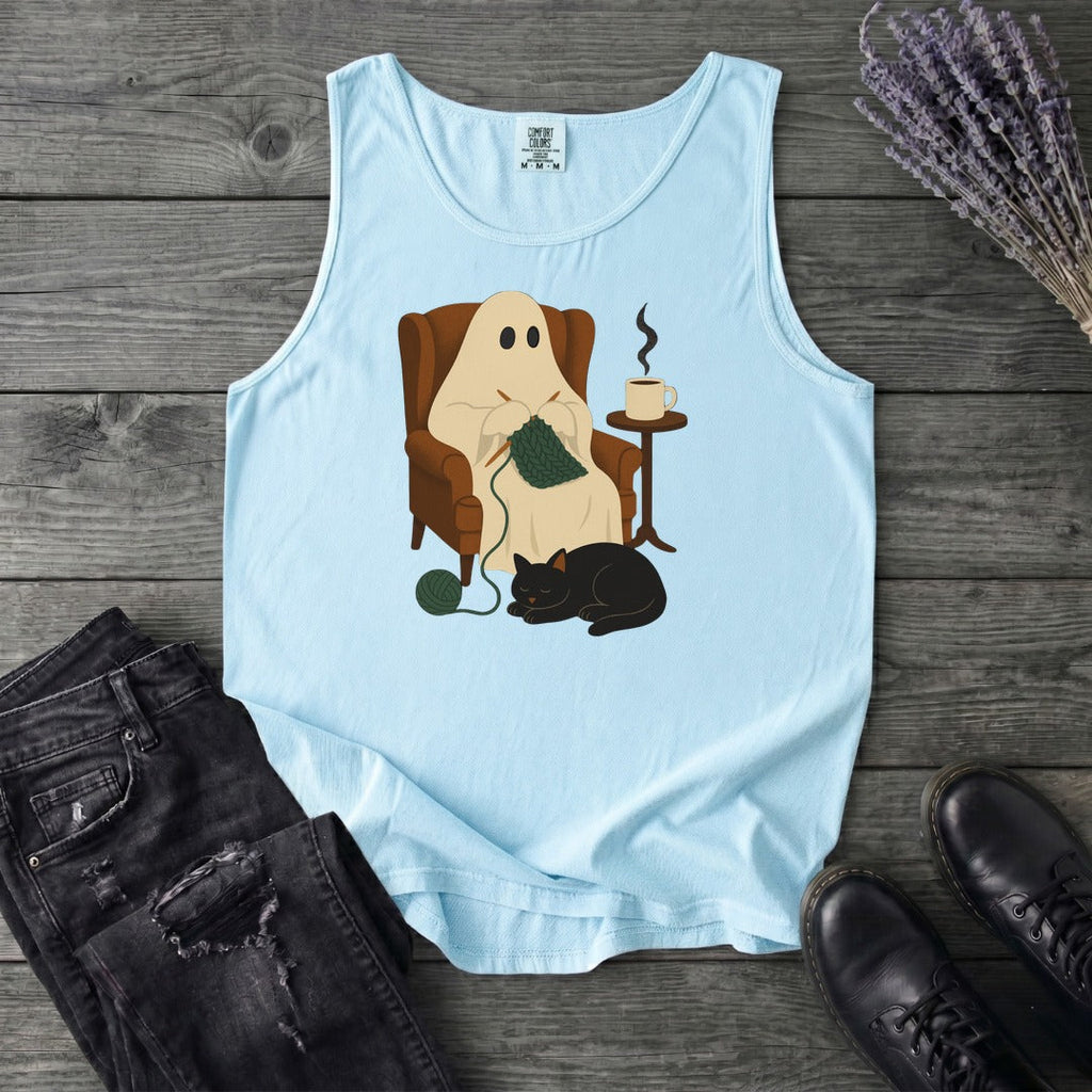 Knitting Ghost Tank Top