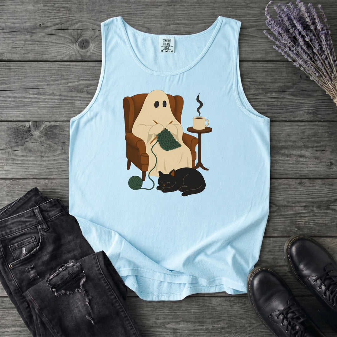 Knitting Ghost Tank Top