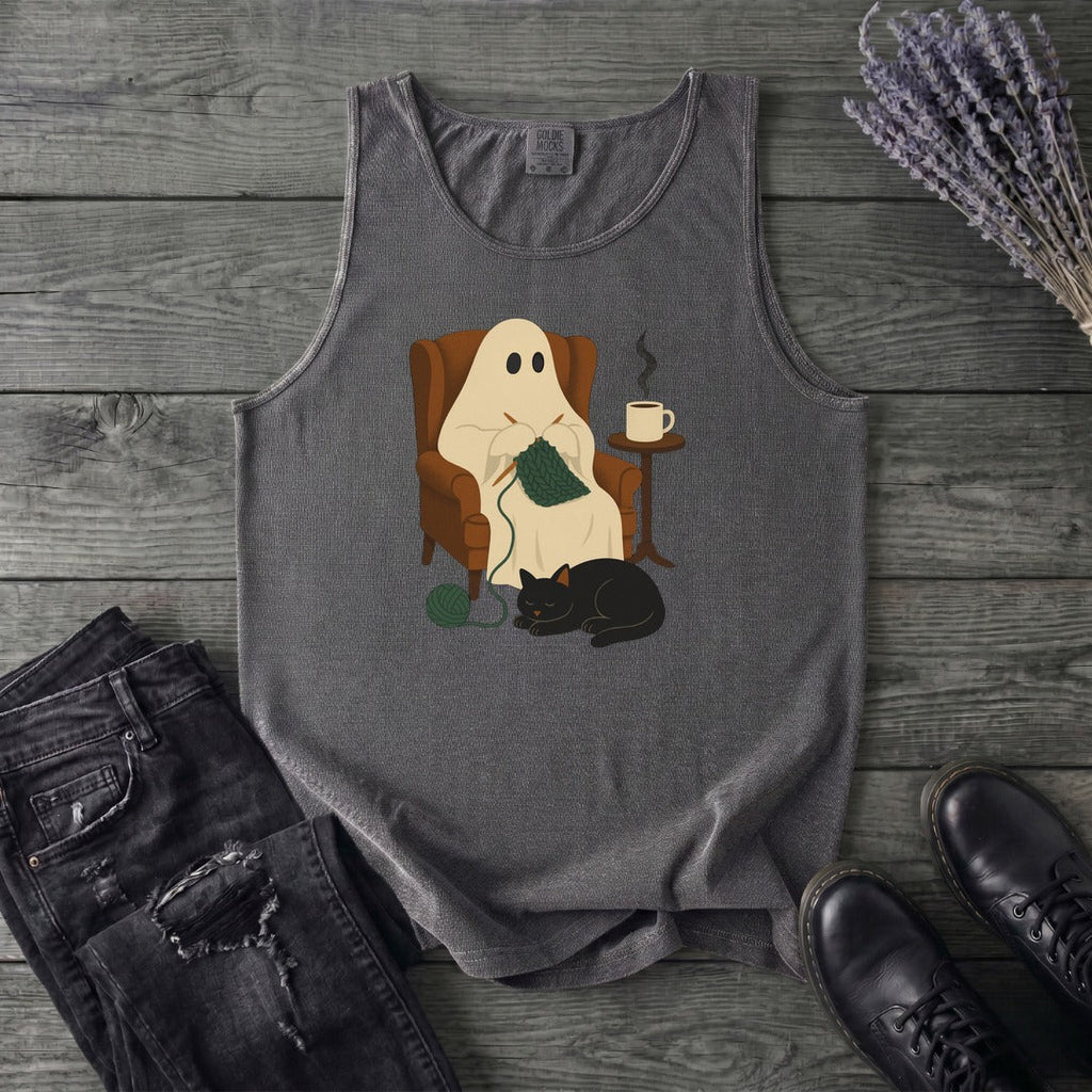 Knitting Ghost Tank Top