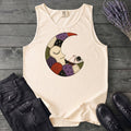 Spider Stitching Moon Tank Top