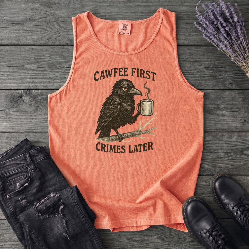 Cawfee First Tank Top