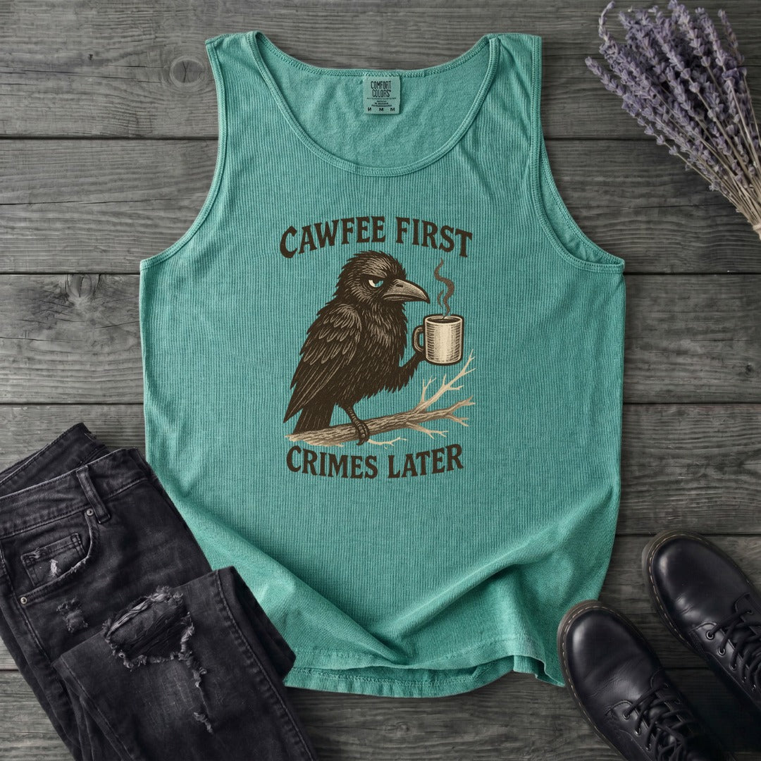 Cawfee First Tank Top