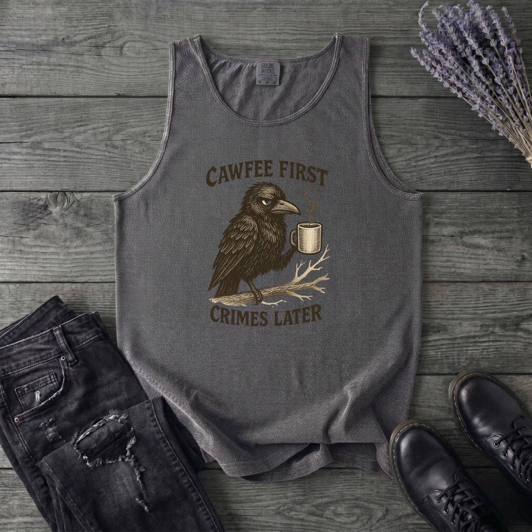 Cawfee First Tank Top