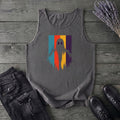 Ghost Stripe Silhouette Tank Top