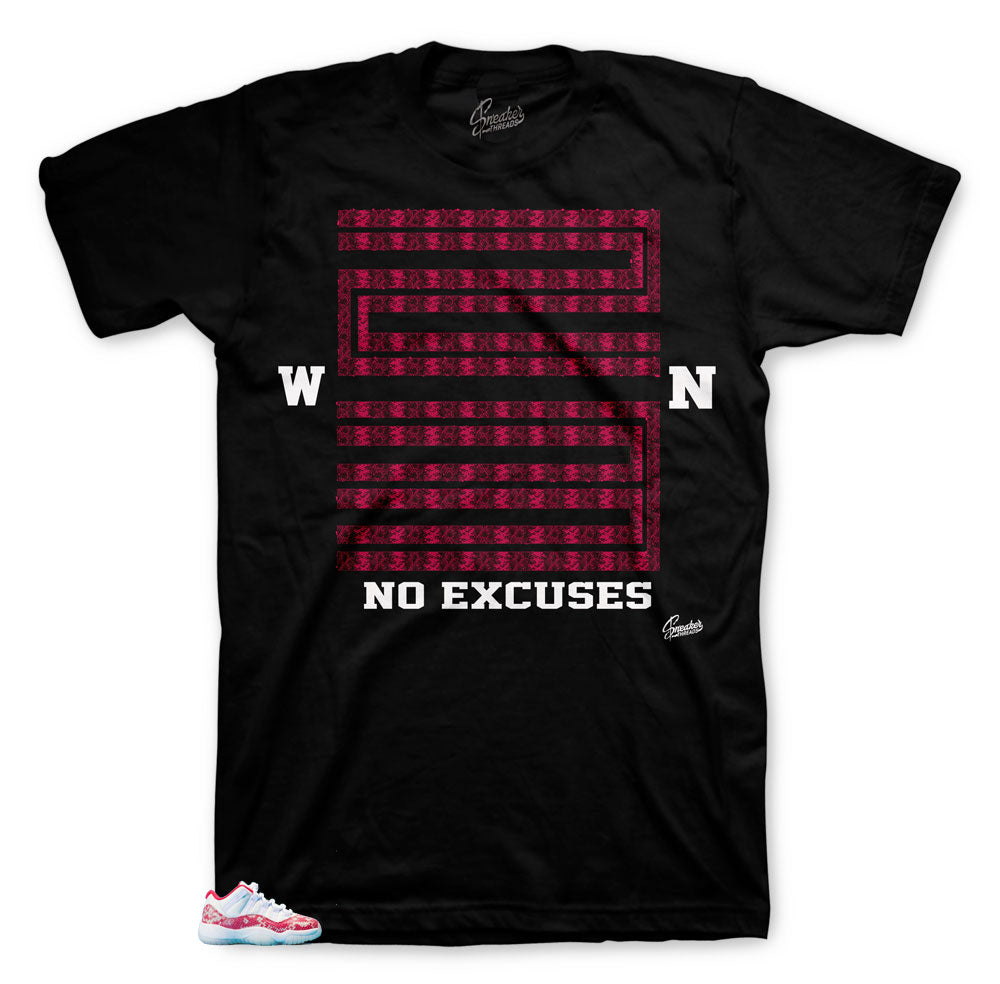 Retro 11 Snakeskin Pink 23 Scales Shirt