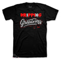 Retro 4 Bred Dripping Shirt