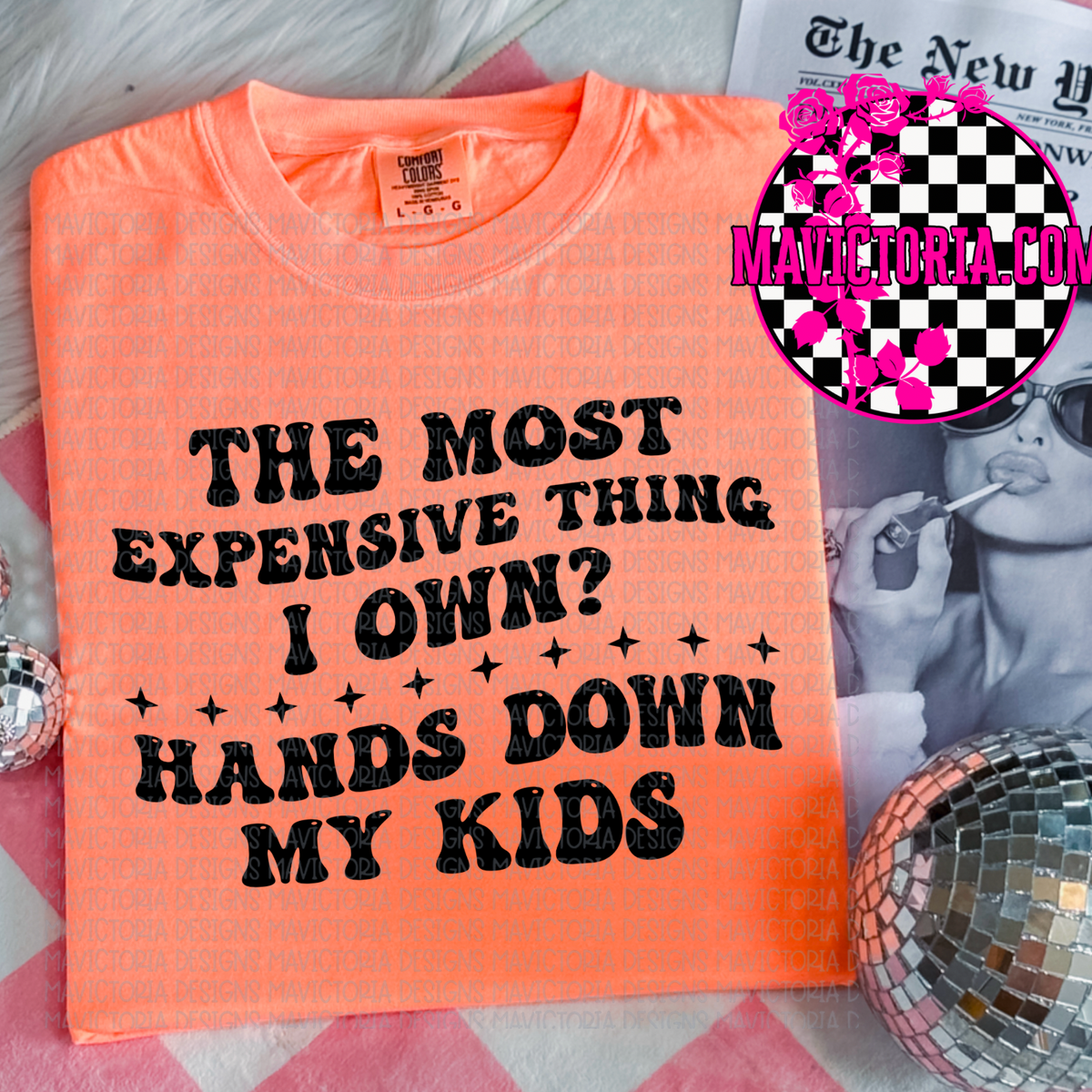 The most expensive thing I own? Hands down my kids on product image 1