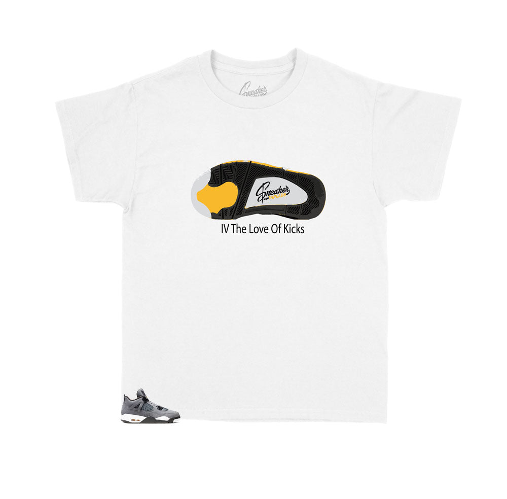 Kids - Retro 4 Cool Grey 4 the Love Shirt