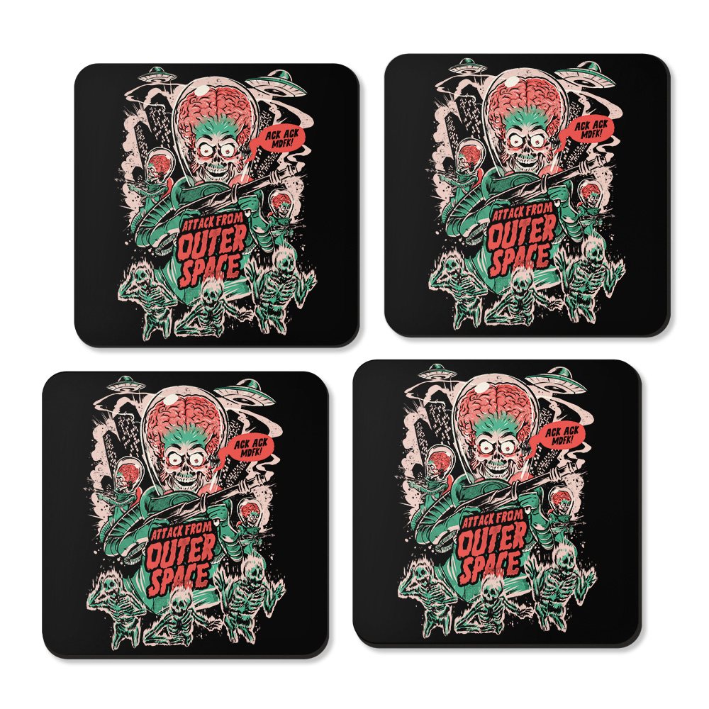 Attack From Outer Space - Coasters product image 3