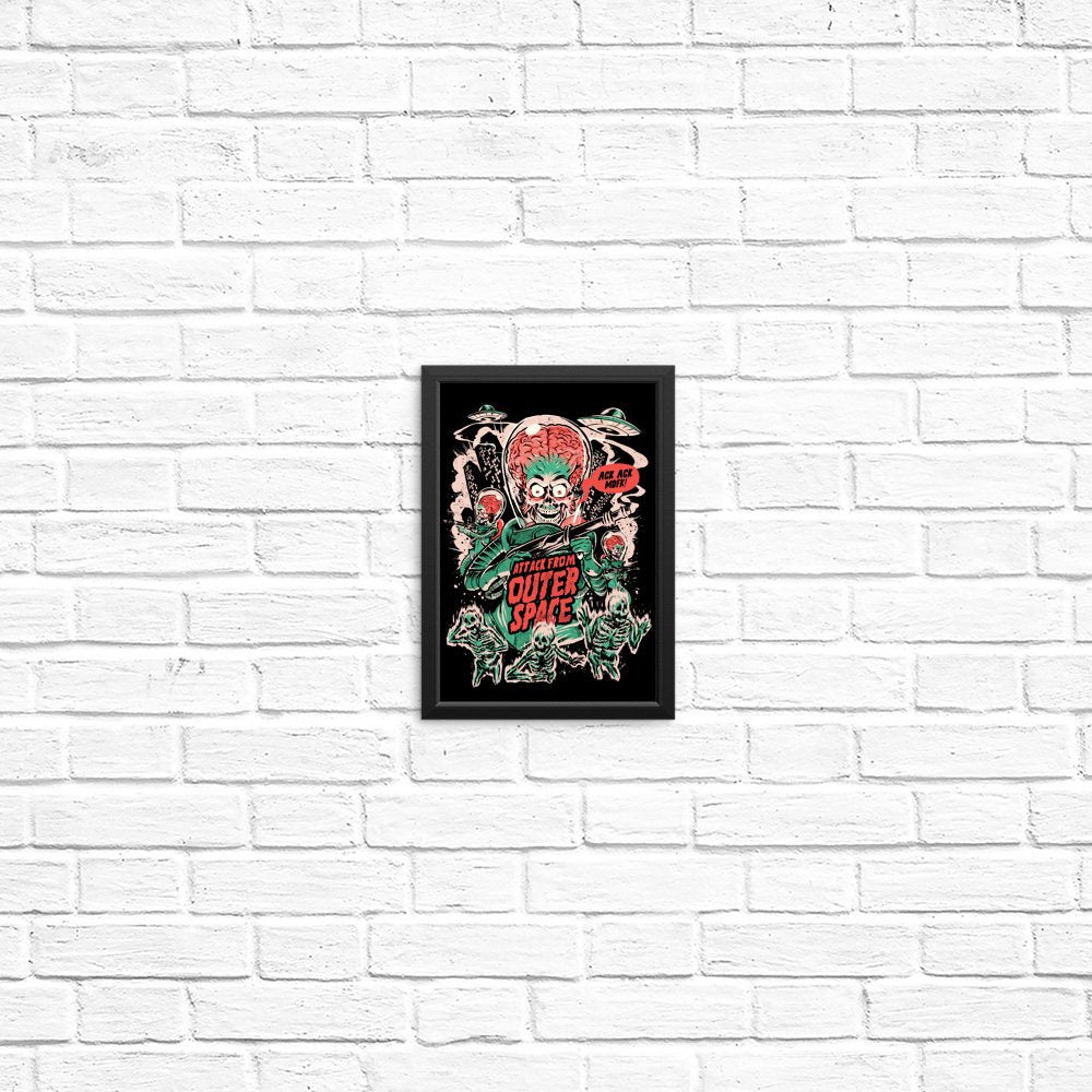 Attack From Outer Space - Posters & Prints