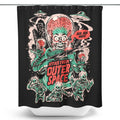 Attack From Outer Space - Shower Curtain