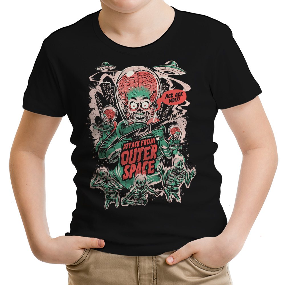 Attack From Outer Space - Youth Apparel product image 1