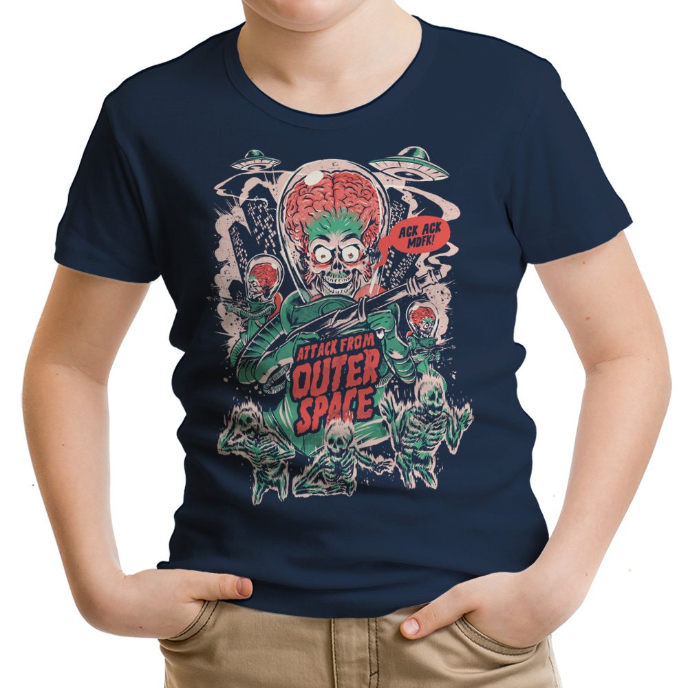 Attack From Outer Space - Youth Apparel product image 2