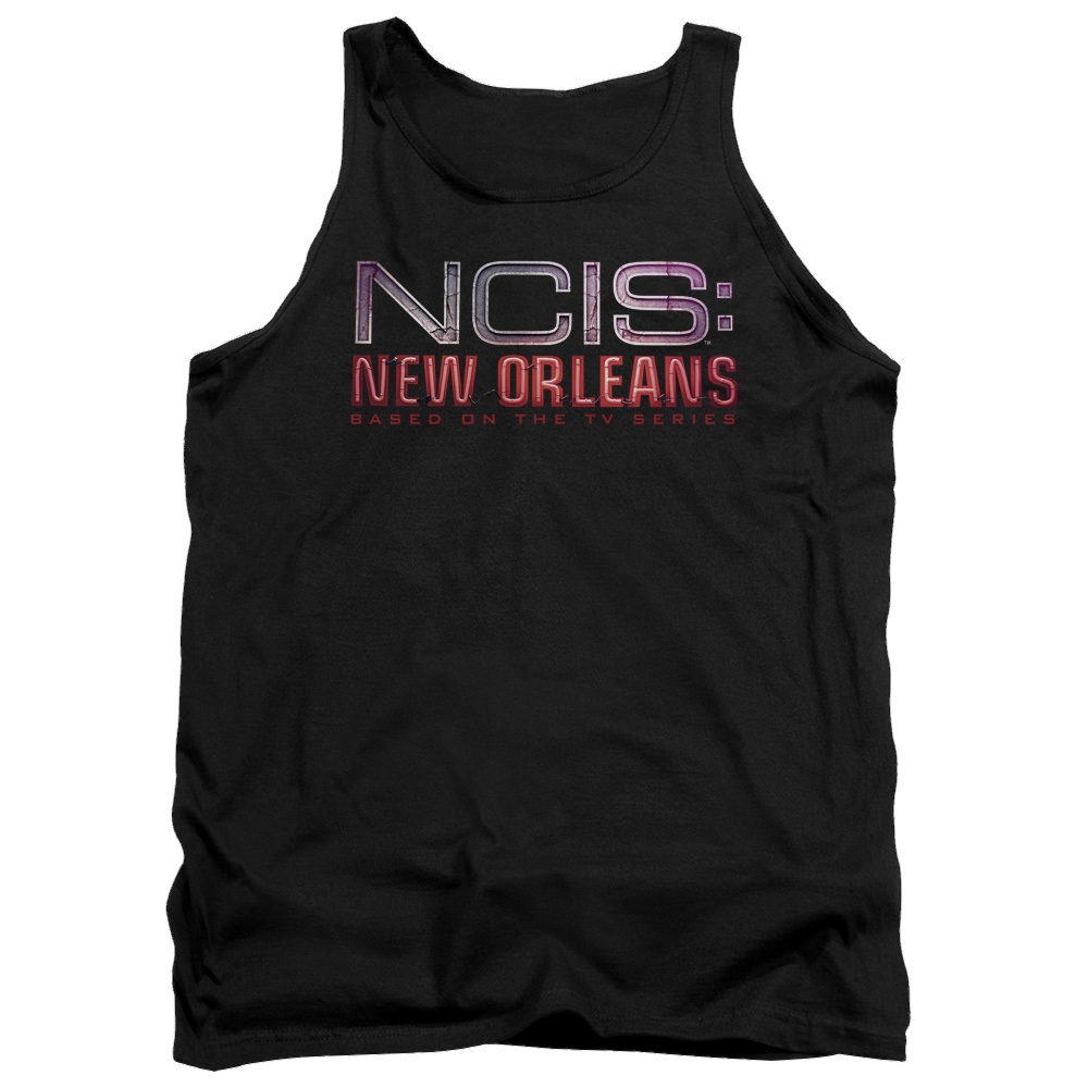 NCIS New Orleans Neon Sign - Men's Tank Top