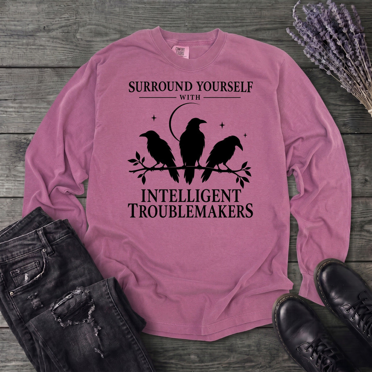 Surround Yourself With Intelligent Troublemakers Long product image 7