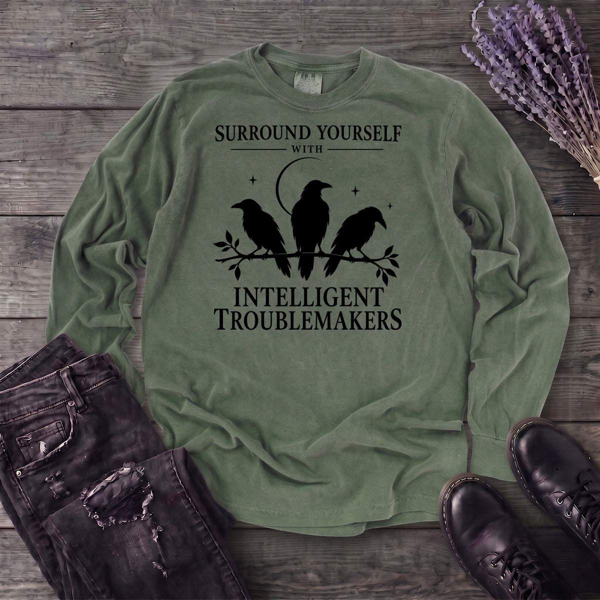 Surround Yourself With Intelligent Troublemakers Long product image 4