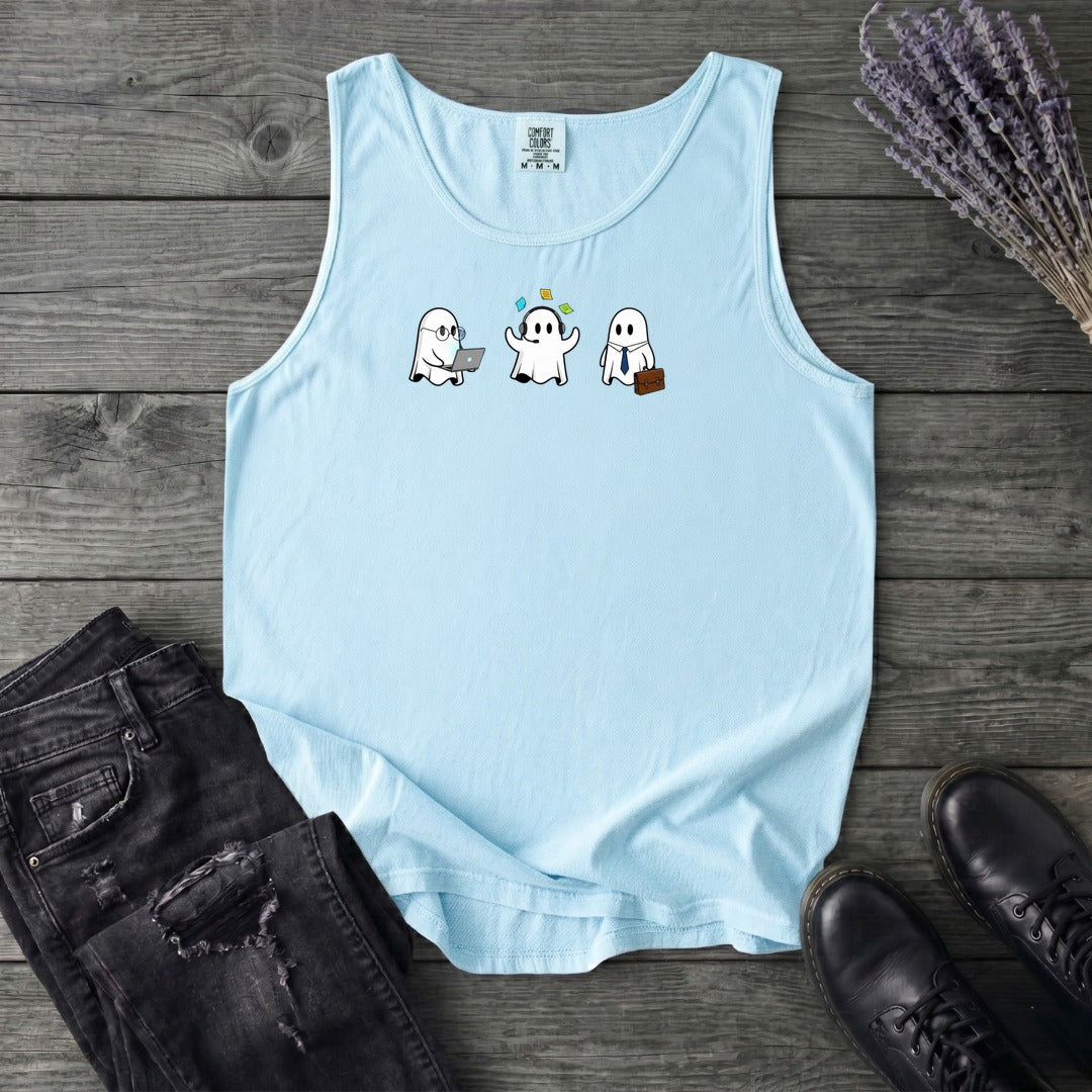 Ghost Trio Office Tank Top
