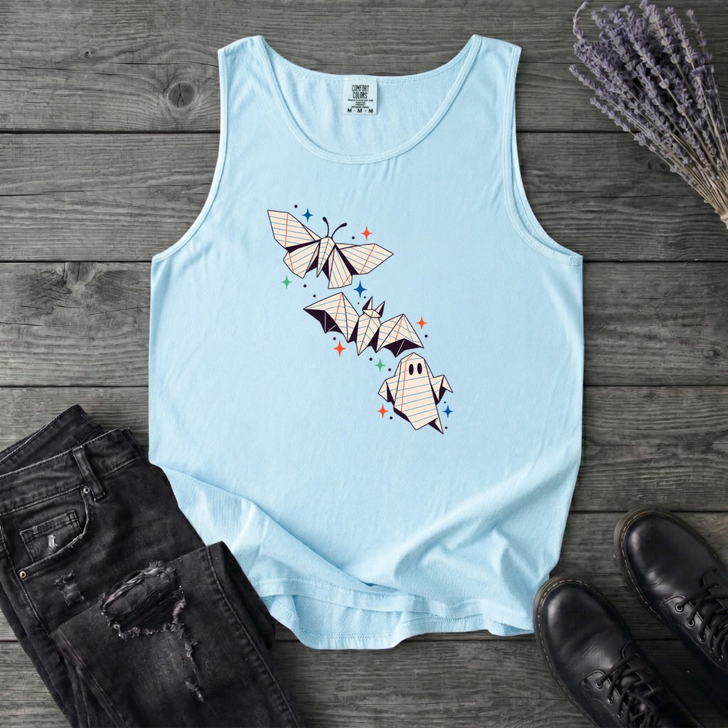 Spooky Notes Tank Top