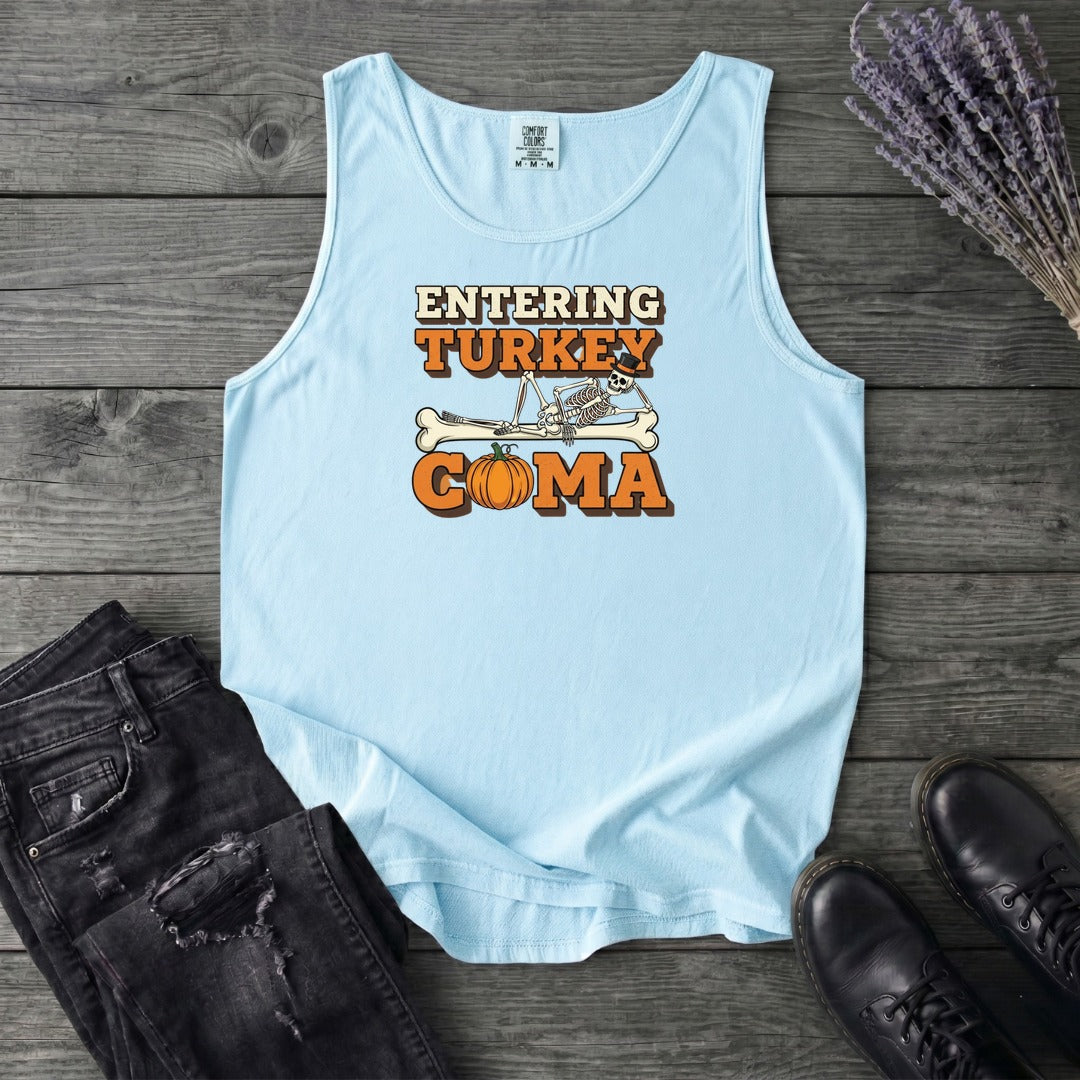 Entering Turkey Coma Tank Top