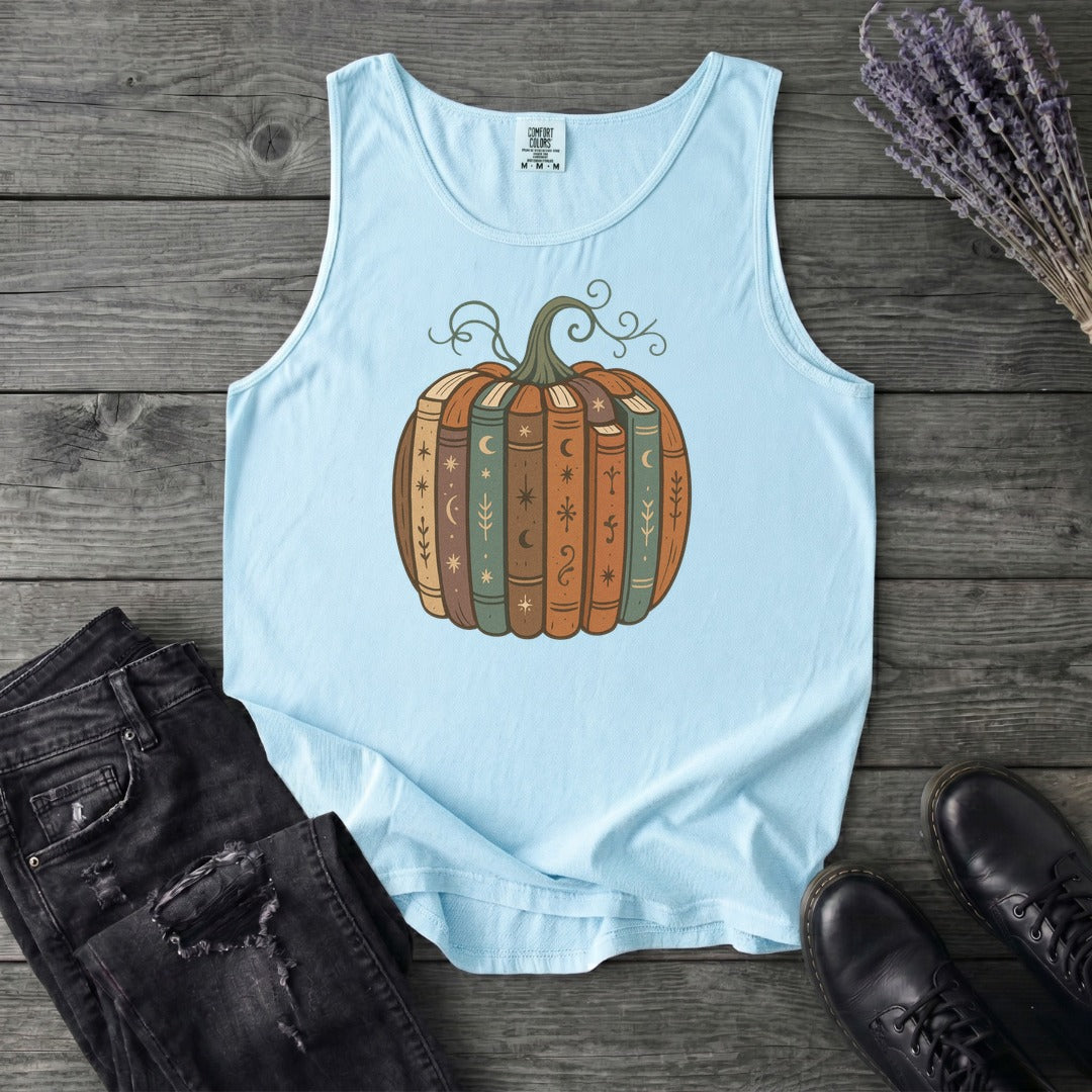 Pumpkin Books Tank Top