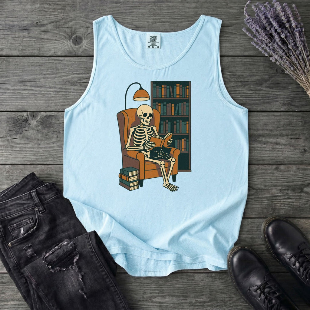 Reading Nook Skeleton Tank Top