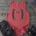 Negative Space Ghost Tank Top