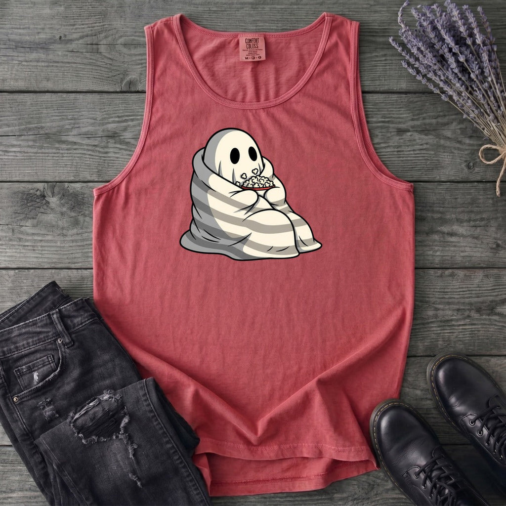 Movie Night Ghost Tank Top