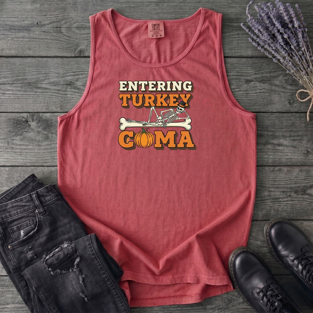 Entering Turkey Coma Tank Top