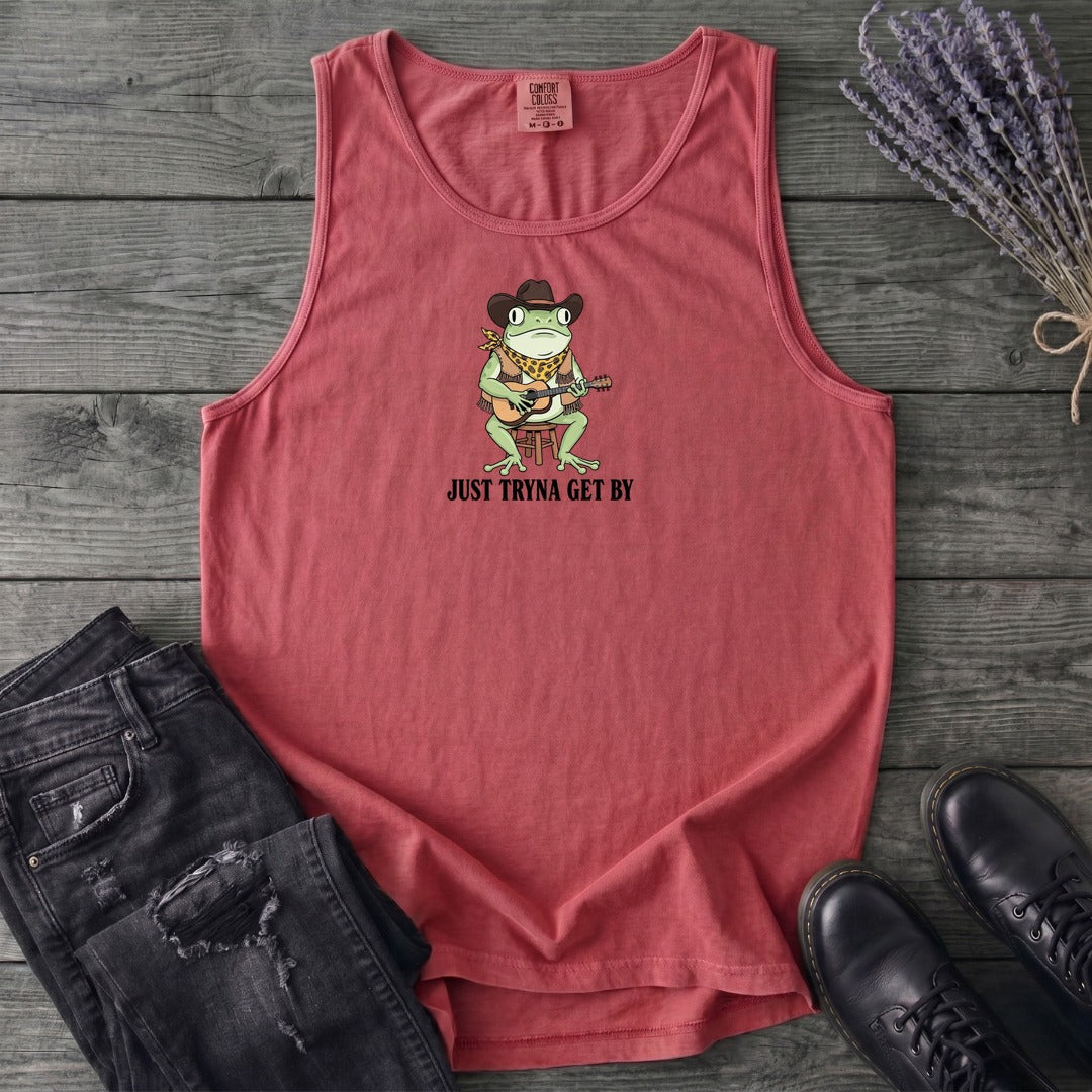 Just Tryna Get By Tank Top
