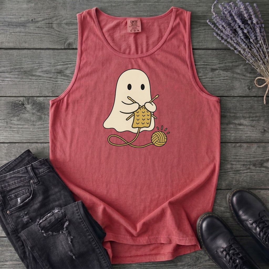Knitting Ghost Tank Top