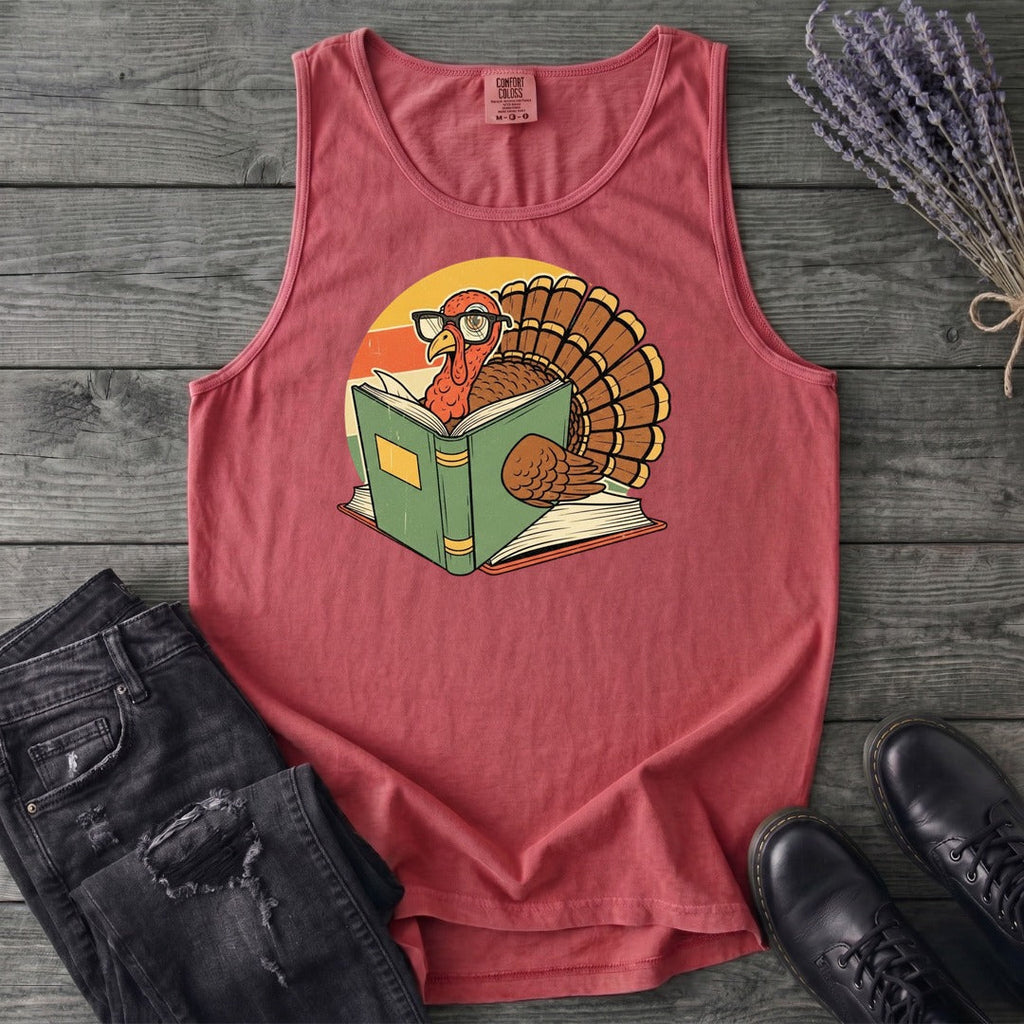 Turkey Reading Tank Top