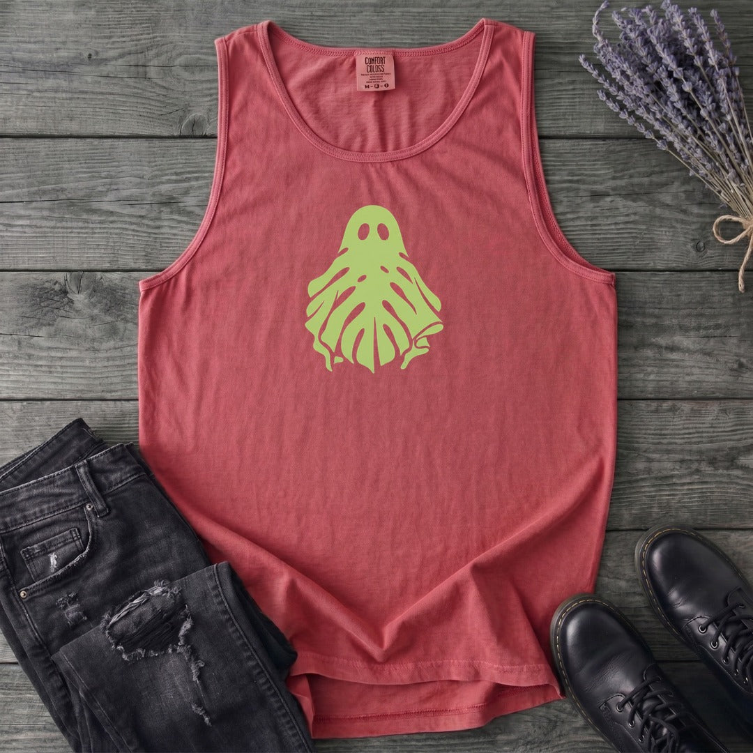 Monstera Ghost Tank Top